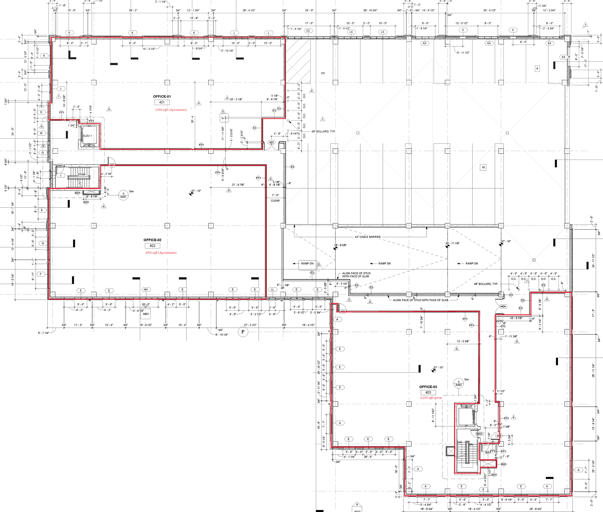 300 E LaSalle Ave, South Bend, IN à louer Plan d’étage– Image 1 sur 2