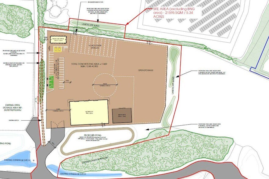 Bath Rd, Reading à louer - Plan de site – Image 2 sur 2