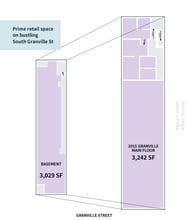 2915 Granville St, Vancouver, BC à louer Plan d’étage– Image 1 sur 1