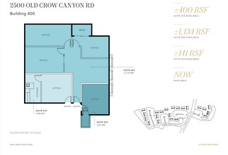 3 Crow Canyon Ct, San Ramon, CA à louer Plan d’étage– Image 1 sur 1
