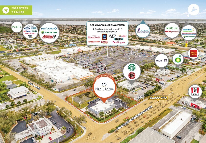 2139 Del Prado Blvd S, Cape Coral, FL à vendre - Aérien – Image 1 sur 4