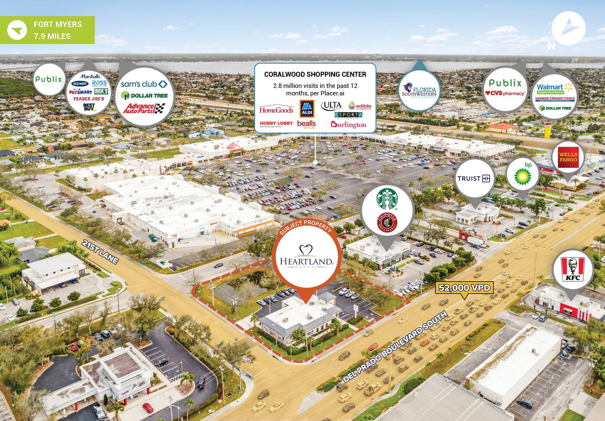 2139 Del Prado Blvd S, Cape Coral, FL à vendre Aérien– Image 1 sur 5
