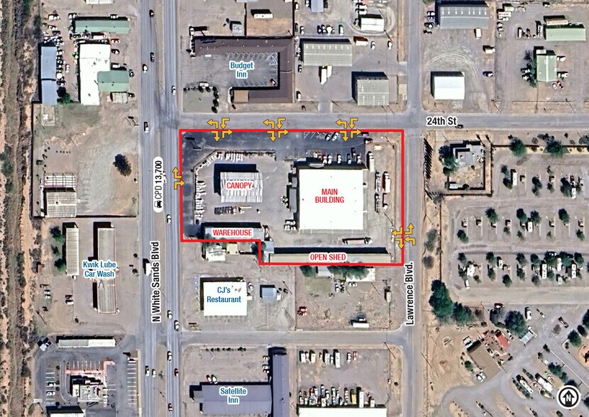 2318 N White Sands Blvd, Alamogordo, NM à louer - Photo de l’immeuble – Image 2 sur 12