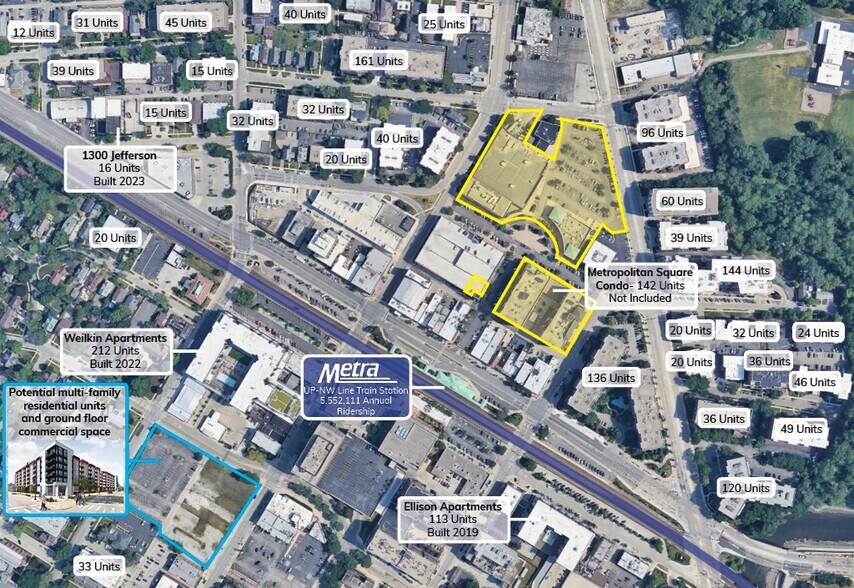 Value-Add Grocery Anchored City Center portefeuille de 5 biens à vendre sur LoopNet.fr - Aérien – Image 3 sur 13