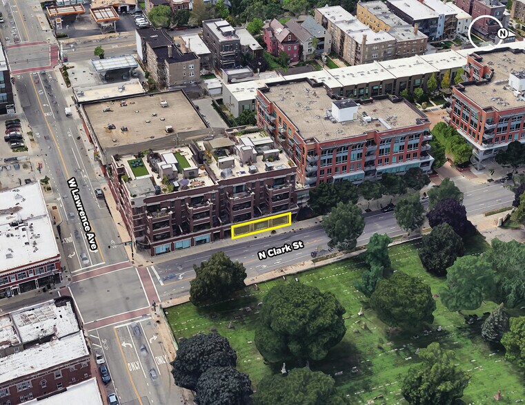 4800-4806 N Clark St, Chicago, IL à louer - Aérien – Image 2 sur 8