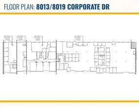 8007 Corporate Dr, Nottingham, MD à louer Plan d’étage– Image 1 sur 1