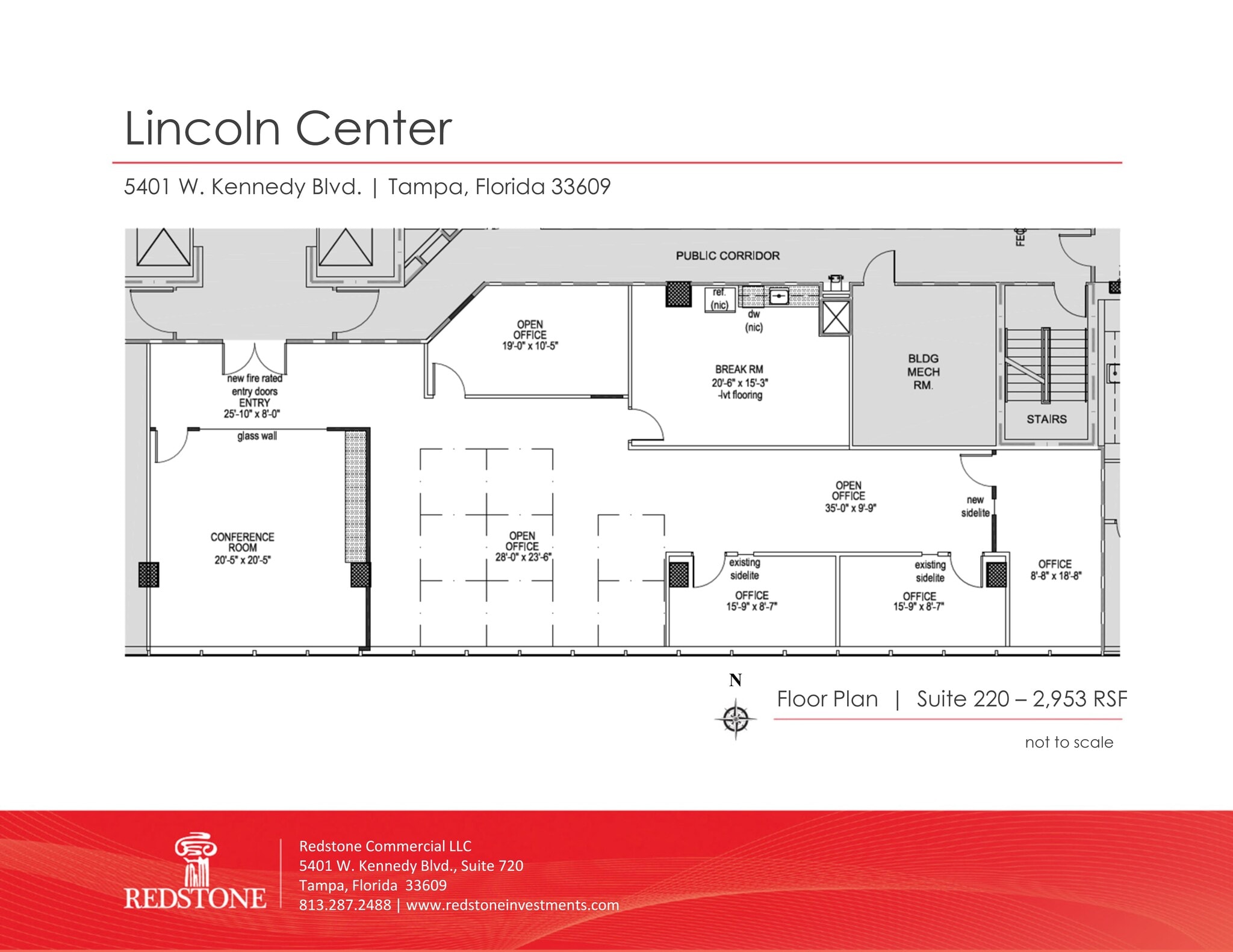 5401 W Kennedy Blvd, Tampa, FL à louer Plan de site– Image 1 sur 1