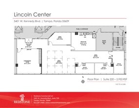 5401 W Kennedy Blvd, Tampa, FL à louer Plan de site– Image 1 sur 1