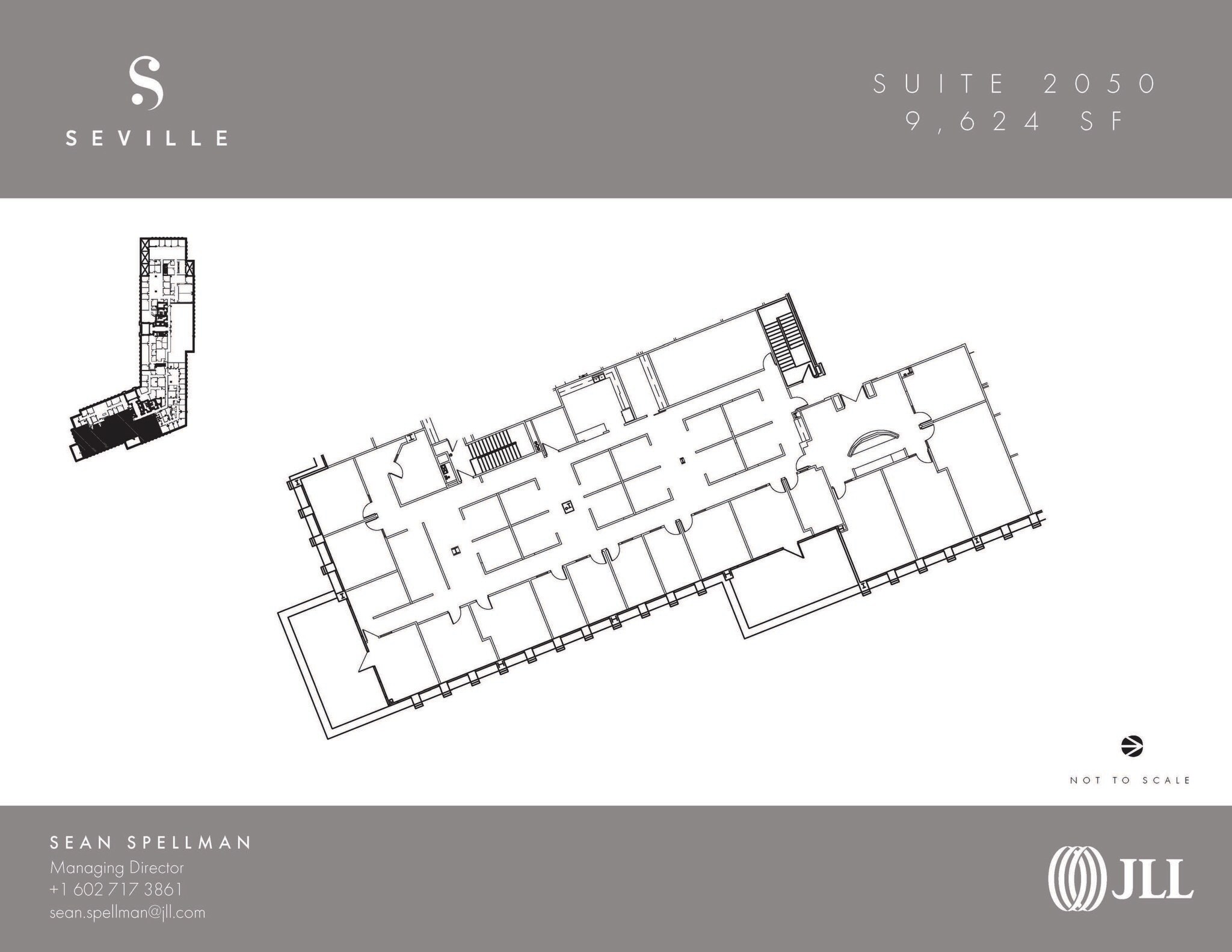 7001 N Scottsdale Rd, Scottsdale, AZ à louer Plan d’étage– Image 1 sur 1