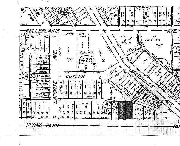 4842-4848 W Irving Park Rd, Chicago, IL à louer - Plan cadastral – Image 3 sur 4