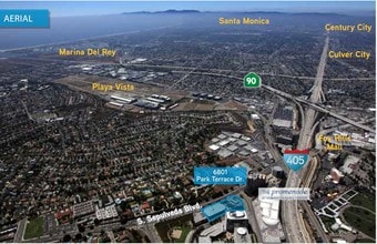 6801 Park Terrace Dr, Los Angeles, CA - VUE AÉRIENNE  vue de carte - Image1