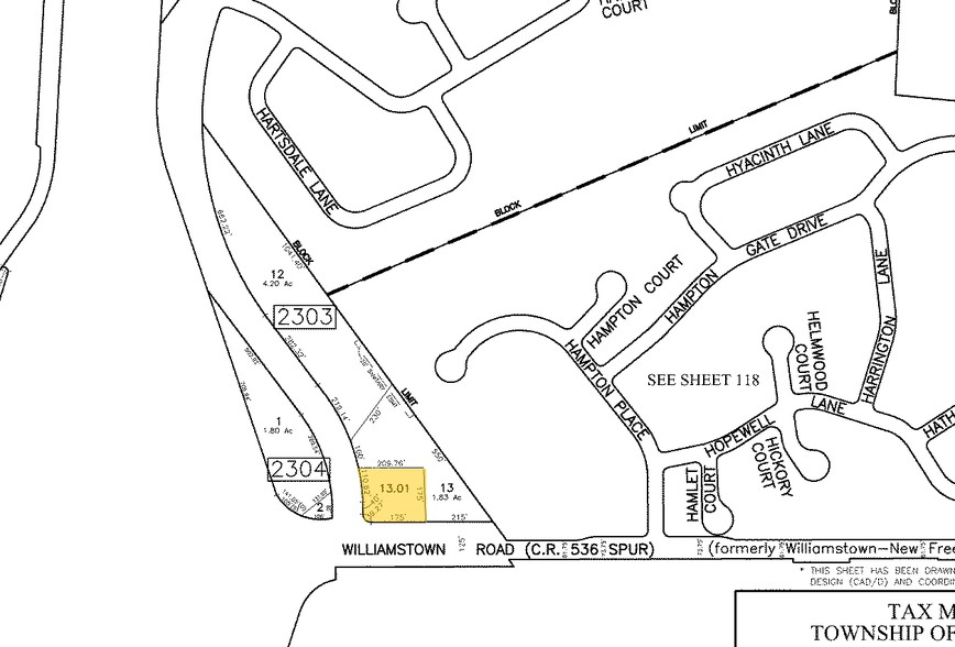 174 Broadway, Long Branch, NJ à louer - Plan cadastral – Image 3 sur 12