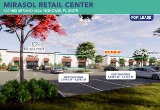 Plus de détails pour Laurel Rd and Mirasol Blvd, Nokomis, FL - Local commercial à louer