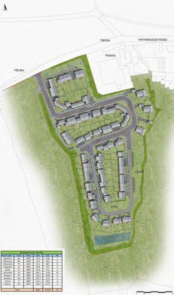 Hatherleigh Rd, Winkleigh à vendre - Plan de site – Image 2 sur 3