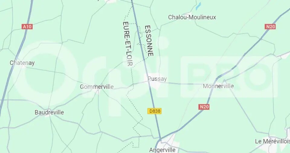 Terrain dans Pussay à vendre - Photo de l’immeuble – Image 2 sur 4