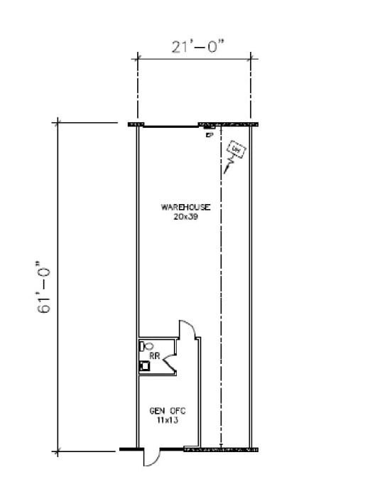 11056 Shady Trl, Dallas, TX à louer Plan d’étage– Image 1 sur 1