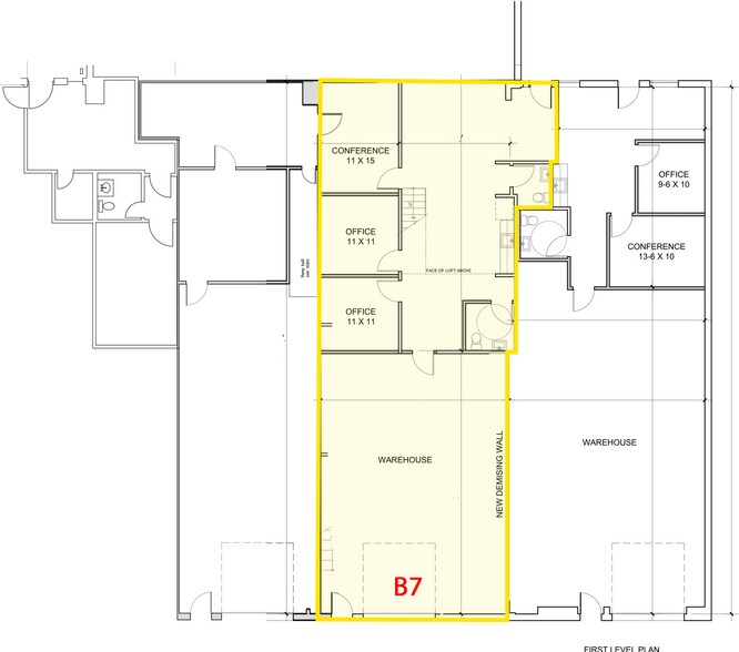1406 Three Points Rd, Pflugerville, TX à louer - Plan d’étage – Image 2 sur 4