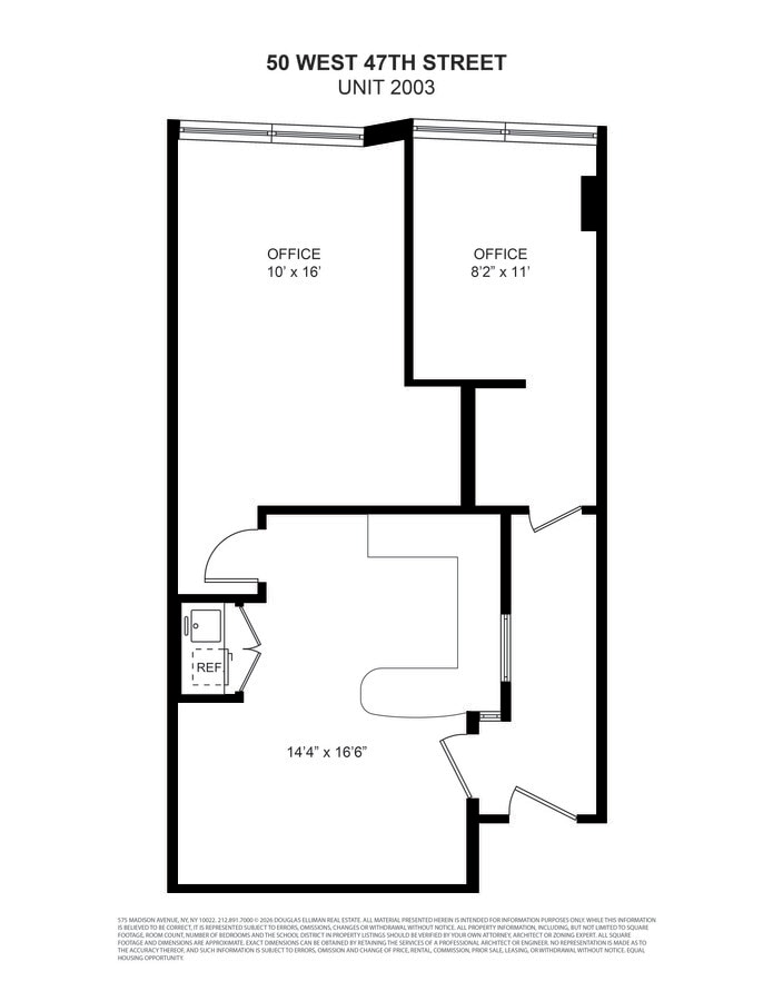 50 W 47th St, New York, NY 10036 - Lot 20E - - Plan d’étage - Image 1 of 6