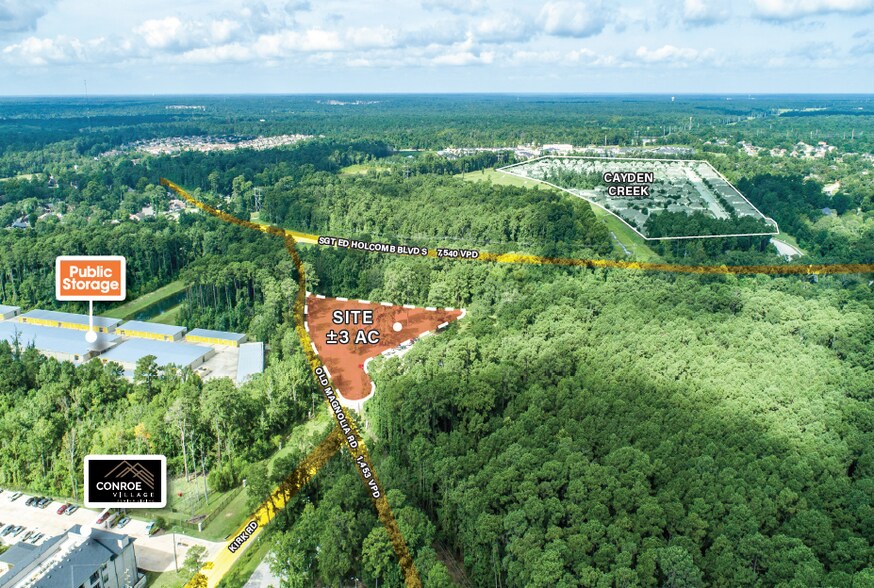 1100 Old Magnolia Rd, Conroe, TX à vendre - Photo de l’immeuble – Image 2 sur 2