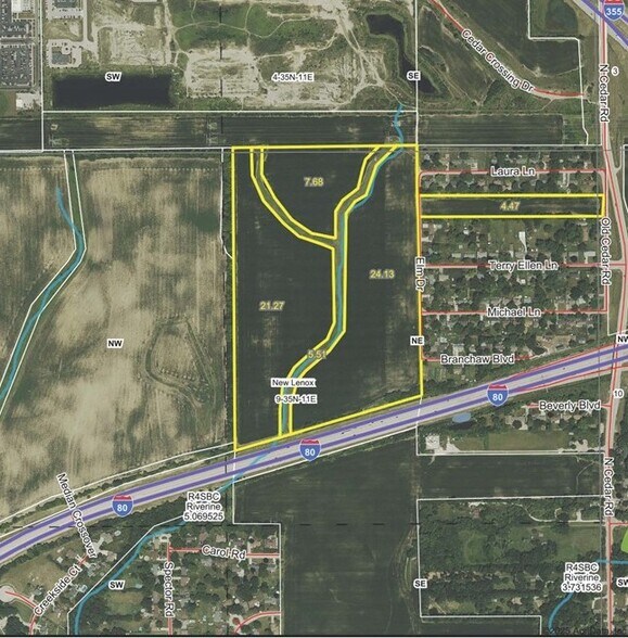 I80 & N Cedar, New Lenox, IL à vendre - Photo principale – Image 1 sur 1