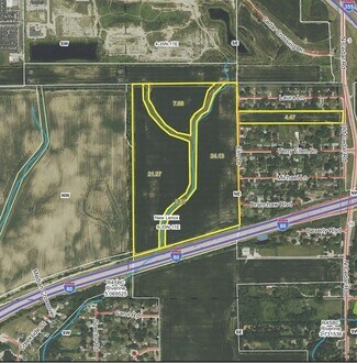 Plus de détails pour I80 & N Cedar, New Lenox, IL - Terrain à vendre