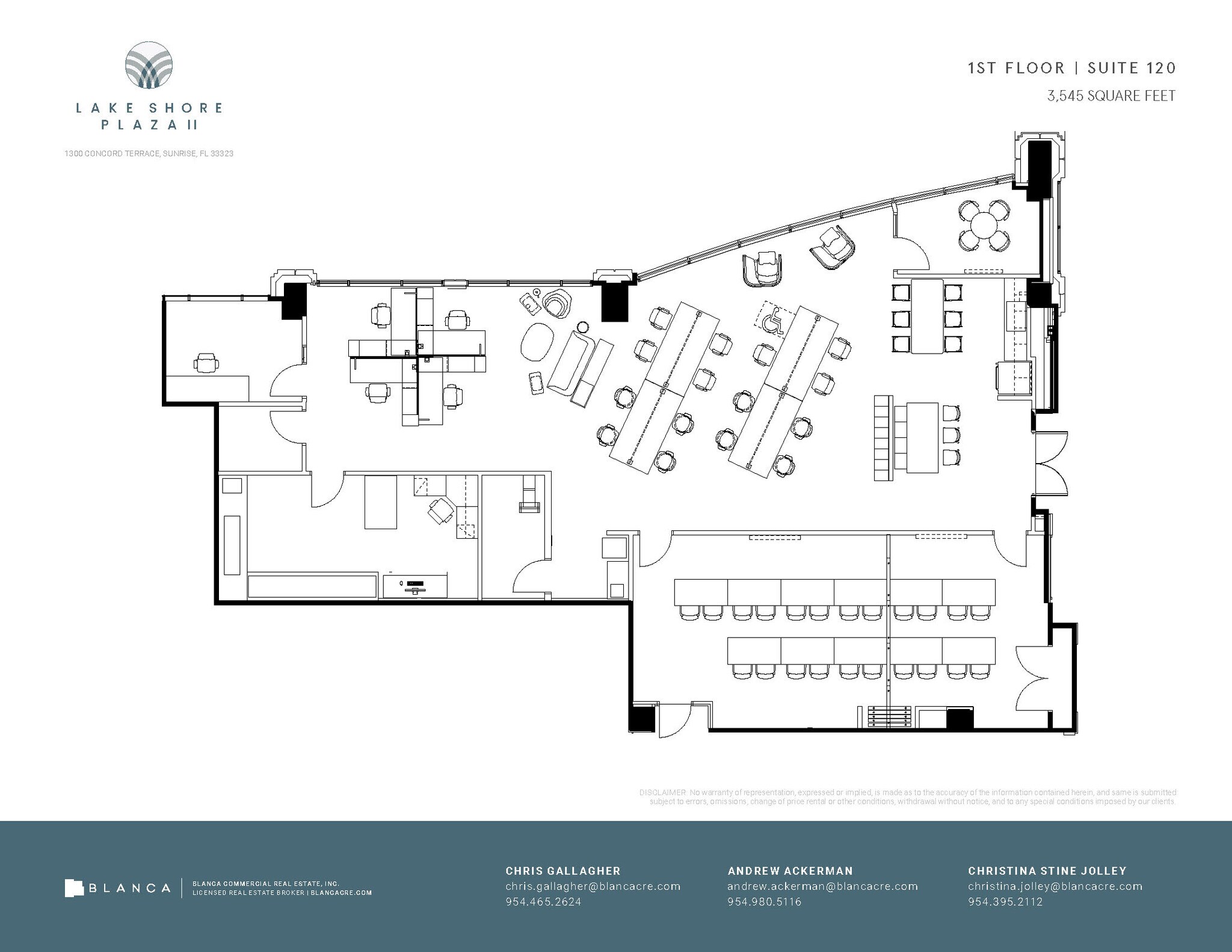 1300 Concord Ter, Sunrise, FL à louer Plan d’étage– Image 1 sur 1