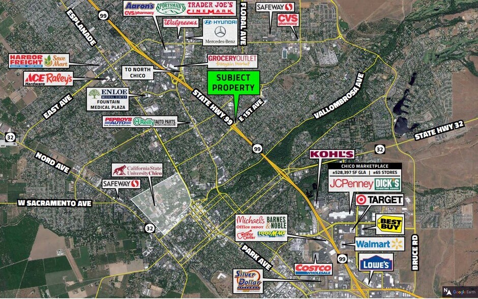 1082 E 1st Ave, Chico, CA à louer - Photo de l’immeuble – Image 2 sur 4
