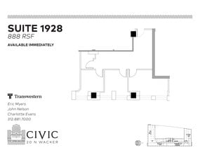 20 N Wacker Dr, Chicago, IL à louer Plan d’étage– Image 1 sur 1