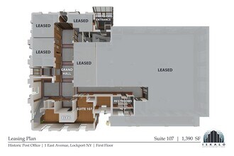 1 East Ave, Lockport, NY à louer Plan de site– Image 2 sur 2