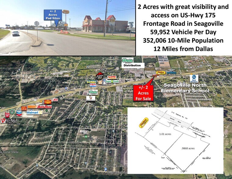 1521 N Highway 175, Seagoville, TX à vendre - Photo de l’immeuble – Image 2 sur 6