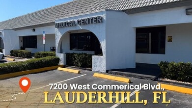 7100 W Commercial Blvd, Lauderhill, FL à louer - Vidéo sur l’annonce professionnelle 