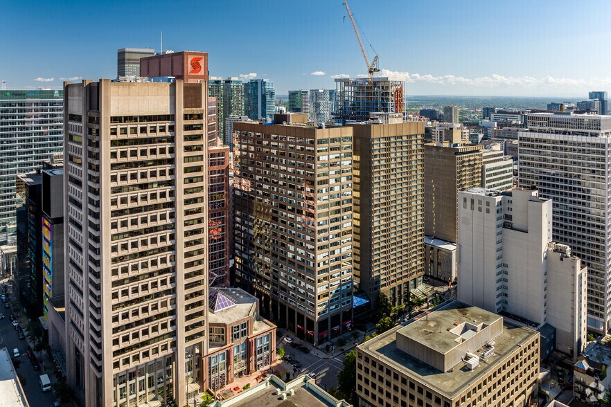 1000 Rue Sherbrooke O, Montréal, QC à louer - Aérien – Image 2 sur 20