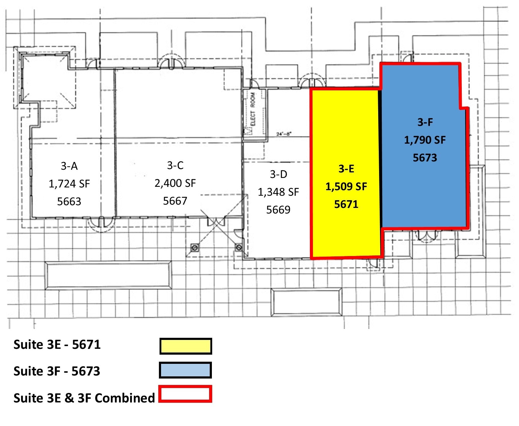 5683-5693 SE Federal Hwy, Hobe Sound, FL à louer Plan d’étage– Image 1 sur 11