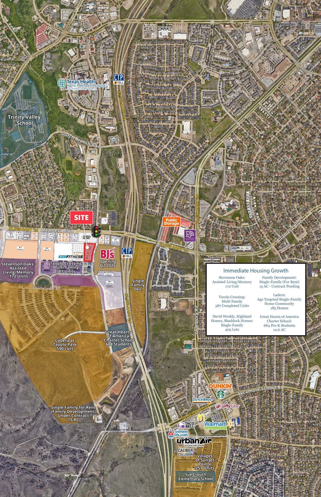 SWC Altamesa Rd, Fort Worth, TX à vendre Aérien– Image 1 sur 4