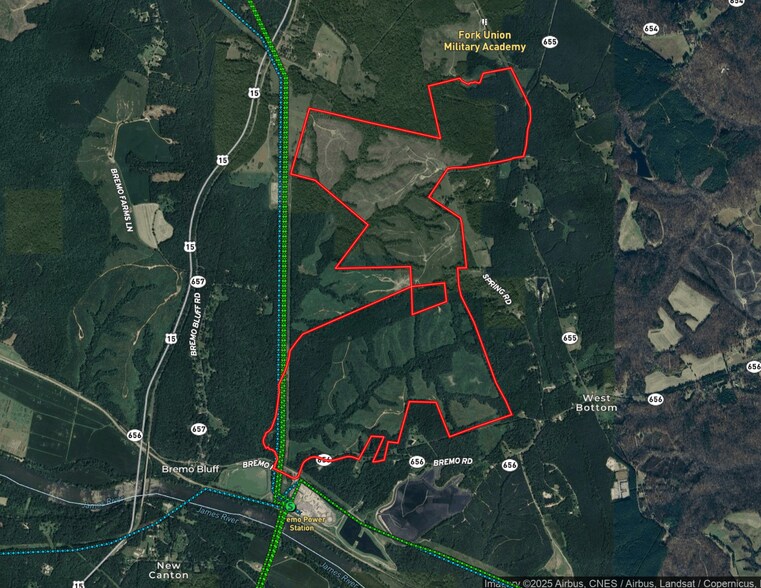 0 Bremo Road, Bremo Bluff, VA à vendre - Aérien – Image 1 sur 9