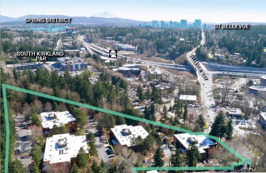 4010 Lake Washington Blvd NE, Kirkland, WA à louer - Aérien – Image 3 sur 4
