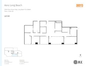 3900 Kilroy Airport Way, Long Beach, CA à louer Plan d’étage– Image 1 sur 1