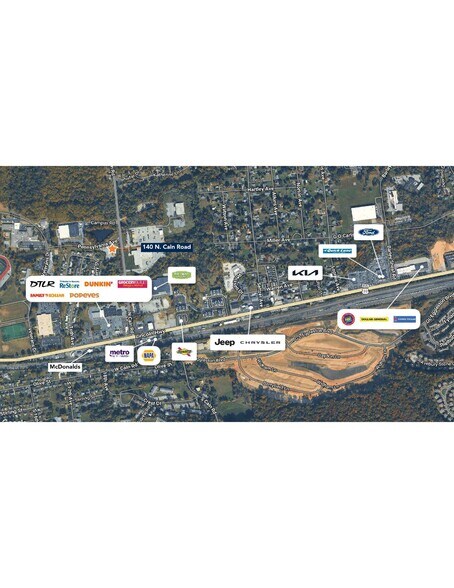 140 N Caln Rd, Coatesville, PA à vendre - Photo de l’immeuble – Image 2 sur 7