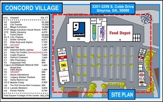 Plus de détails pour 3201-3209 S Cobb Dr, Smyrna, GA - Local commercial à louer