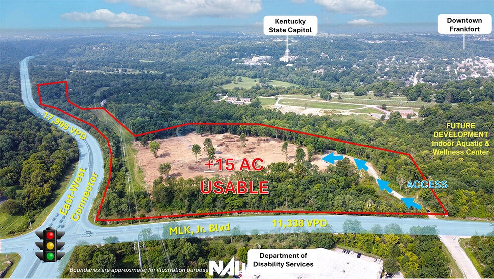 101 Martin Luther King Jr Blvd, Frankfort, KY à vendre - Photo de l’immeuble – Image 3 sur 6