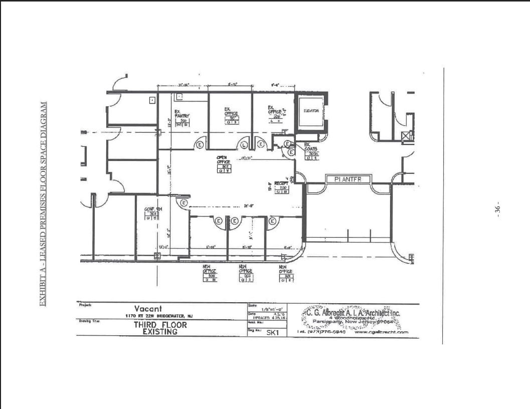 1170 US Highway 22, Bridgewater, NJ à louer Plan d’étage– Image 1 sur 1
