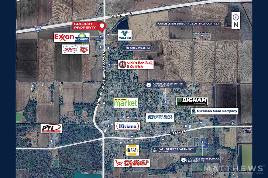 1507 N Bobby L Glover Hwy, Carlisle, AR à vendre - Photo de l’immeuble – Image 3 sur 3