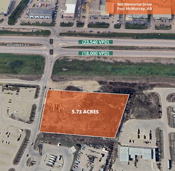 960 Memorial Dr, Fort McMurray, AB à vendre - Photo principale – Image 1 sur 1