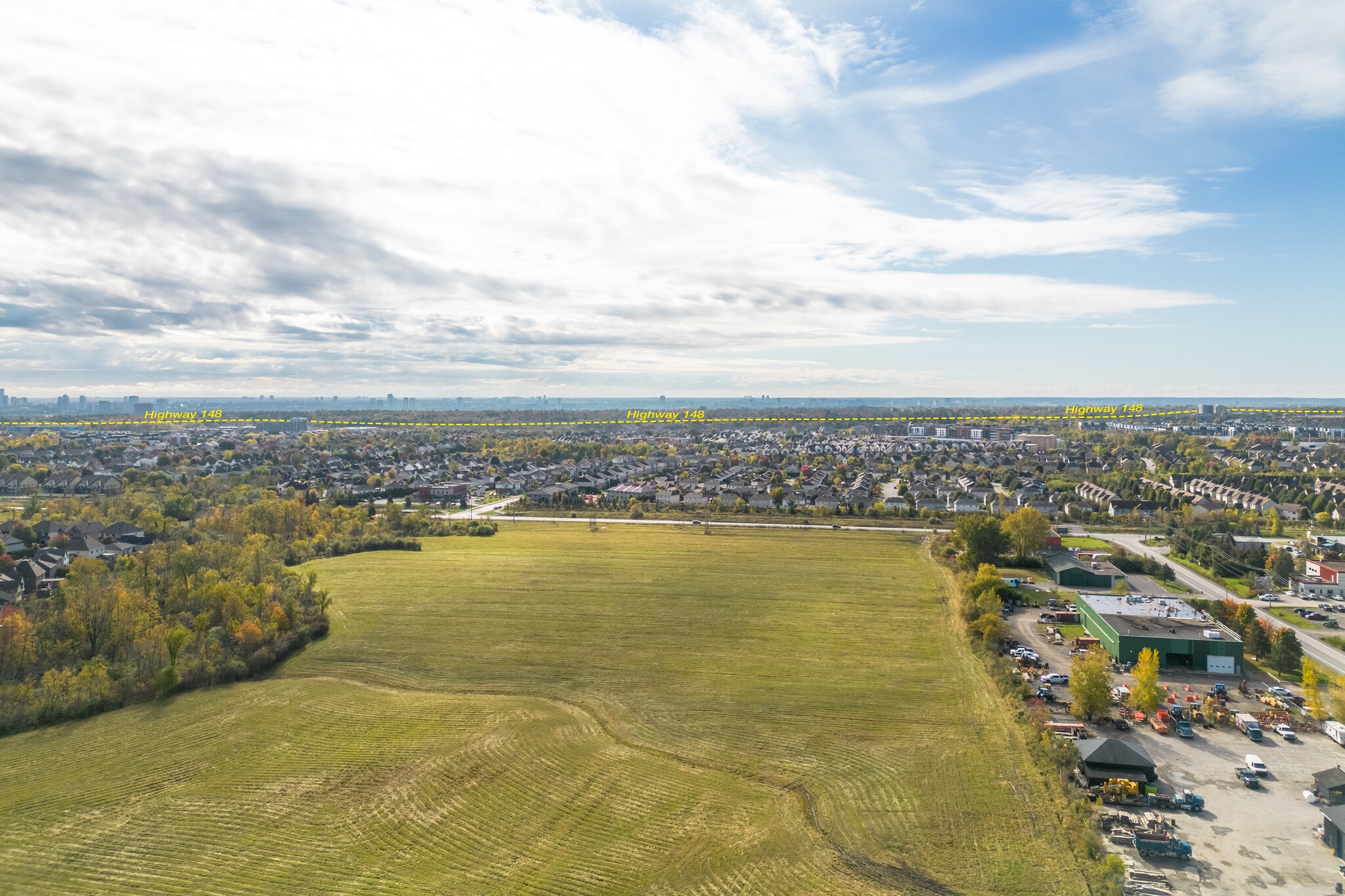 Vernon/Chemin Pink, Gatineau, QC à vendre Aérien– Image 1 sur 10