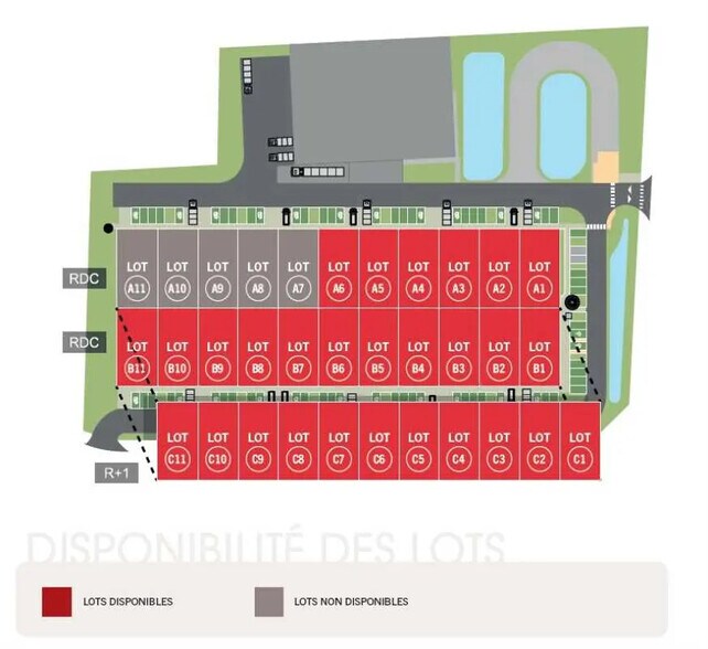 Local d’activités dans Bobigny à louer - Plan d’étage – Image 2 sur 2