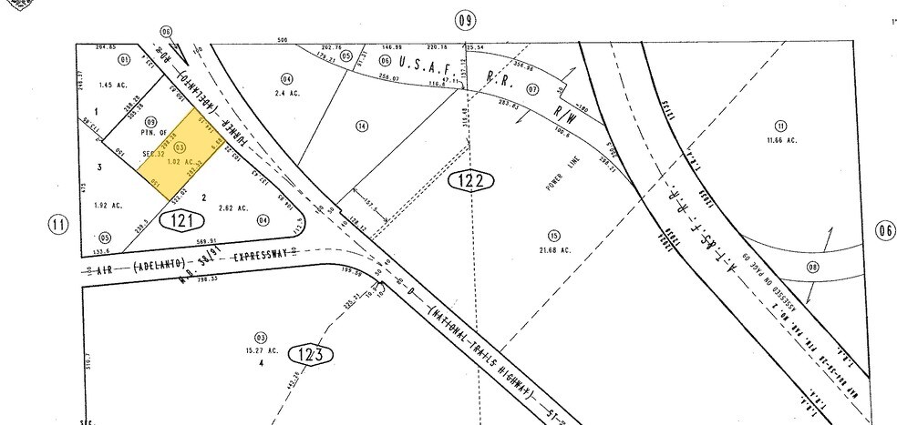 17742 D St, Victorville, CA à vendre - Plan cadastral – Image 2 sur 17