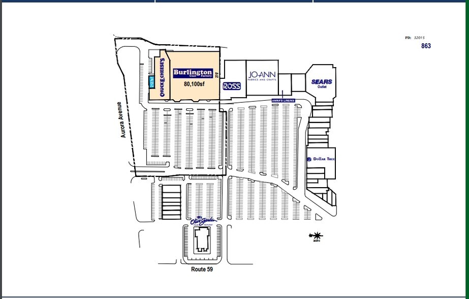 4302-4442 E New York St, Aurora, IL à louer - Plan de site – Image 3 sur 12