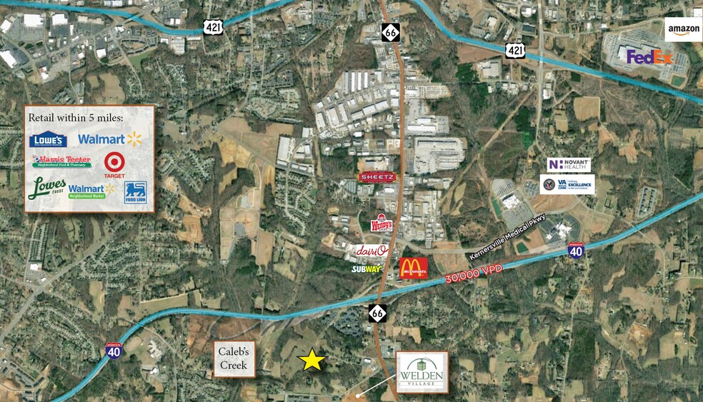 1320 - 1340 Crews Farm Rd, Kernersville, NC à vendre - Photo principale – Image 1 sur 4
