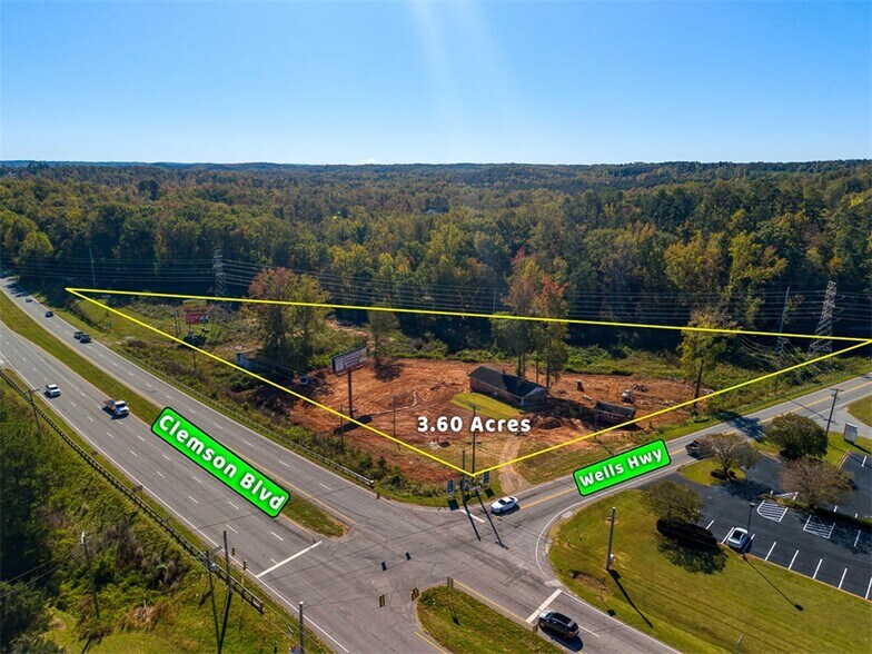10732 Clemson Blvd, Seneca, SC à vendre - Aérien – Image 3 sur 13