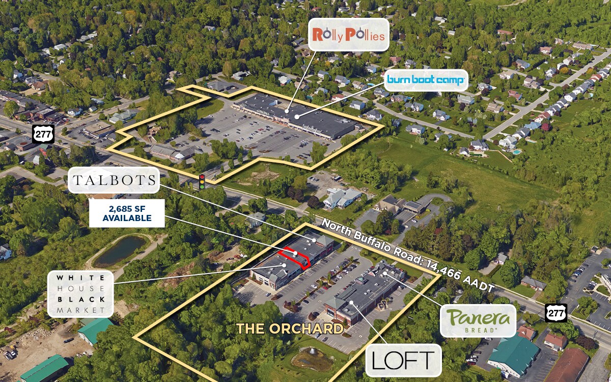 3995 N Buffalo Rd, Orchard Park, NY à louer Photo de l’immeuble– Image 1 sur 2